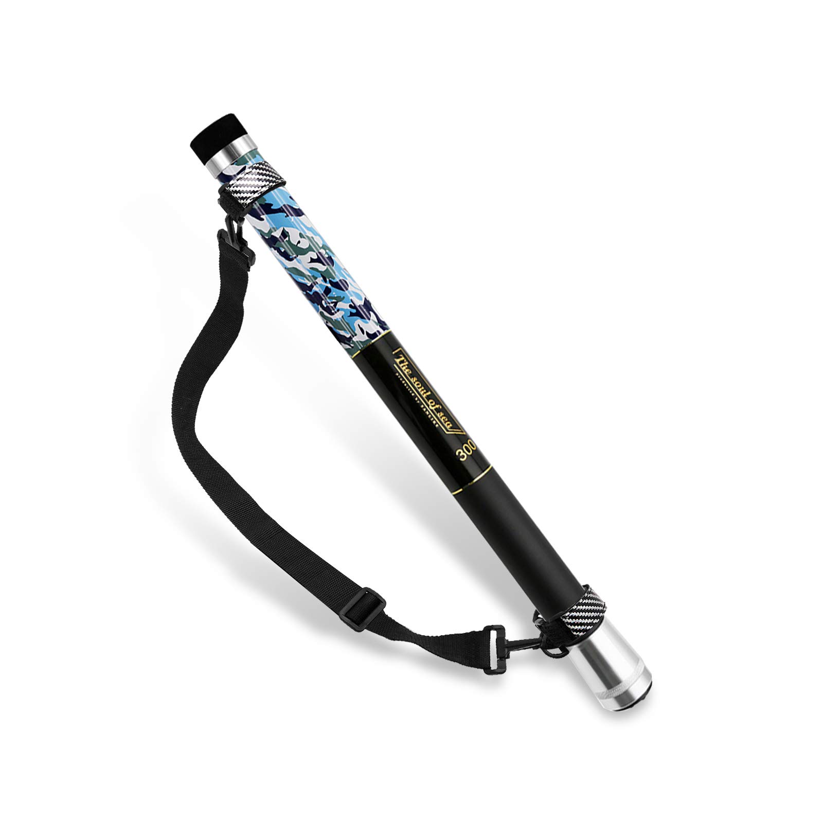 

SANLIKE Landing Carbon Suitable for Freshwater and Saltwater 3M Pole, Fiber, Extendable, 9-Level, Compact, Use,