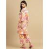 Women Designer Printed Kurta Pant Cord Set Indian Bollywood Top Tunic Kurti VSO-1698 C