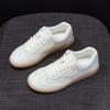 Women's Soft Bottom Small White Shoes Spring and Summer Large Size Shoes Hundred with Breathable Hollow De Training Shoes