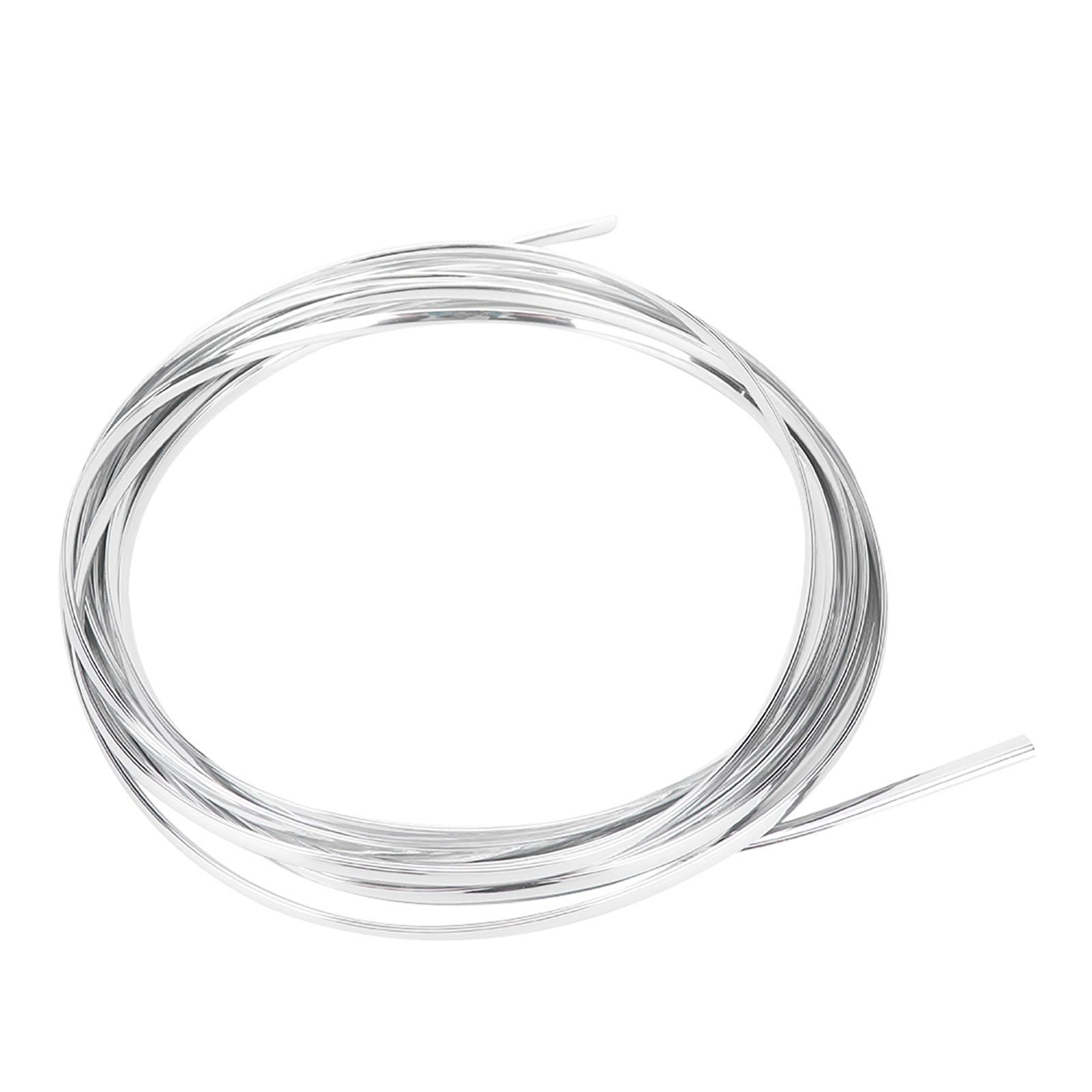 

6-метровая хромированная декоративная накладка на дверь автомобиля, край багажника, защитная крышка от царапин