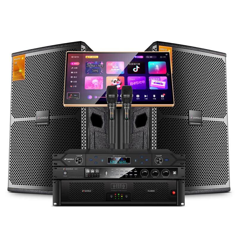 SANSUI KS315 Professional All-in-One Karaoke & PA System CN plug (adapter included)