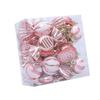 Holiday Plastic Ornament Christmas Tree Decoration Assorted Pattern Pendants J0MC