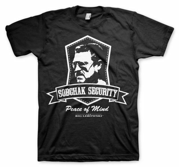 Officially Licensed Lebowski Sobchak Safety Big Tall 3XL 4XL 5XL Mens M