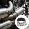 Muffler Clamps, Phizima, Muffler Band, Hose Band, Silencer, Heat Resistant, Bike Muffler, Fixed, Exhaust