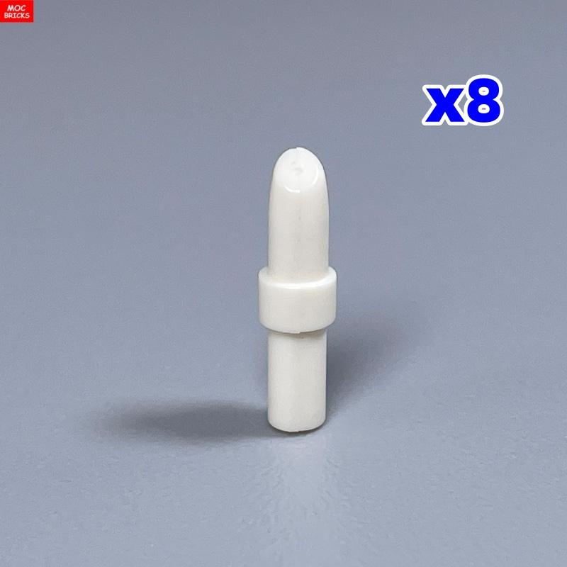

Non-Toxic Moc Bricks Utensil Lipstick With White Handle Pattern 93094Pb02 Assemble For Building Blocks Children Toys Gift
