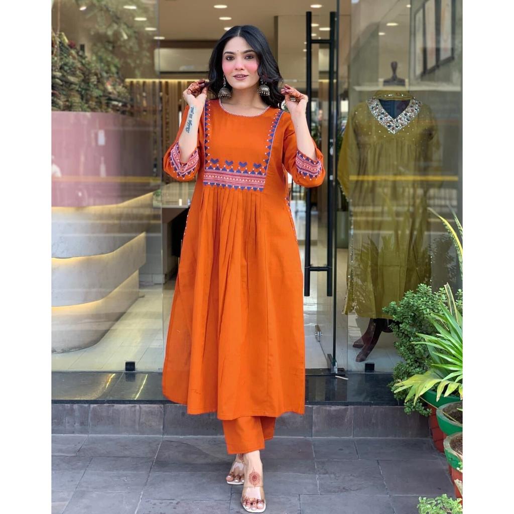 Women Designer Salwar Kameez Set Indian Bollywood Party Wear Top Tunic Kurti VSO-1723 c