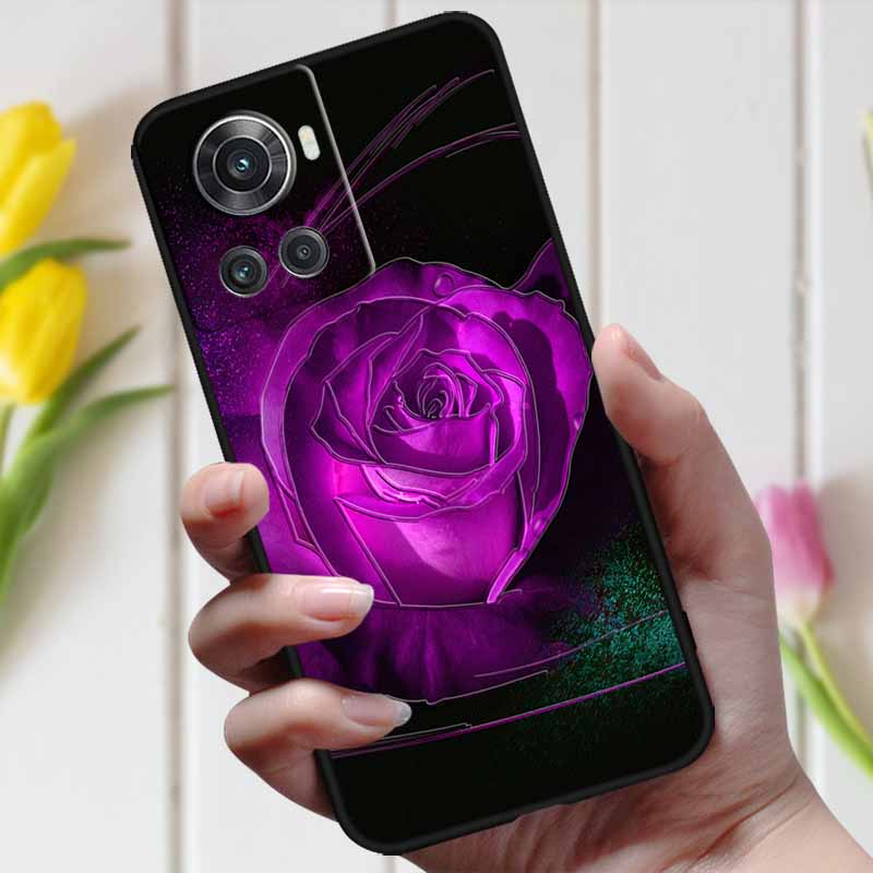 For Oneplus ACE Case Oneplus 10R 5G 3D Relief Cartoon Emboss Silicone Shockproof Cover For Oneplus 10 R Ace Case Coque Bumper