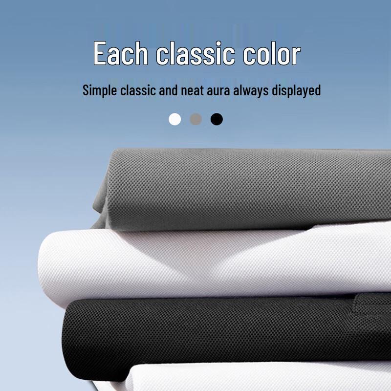 Men's Breathable Ice Silk Polo T-Shirt