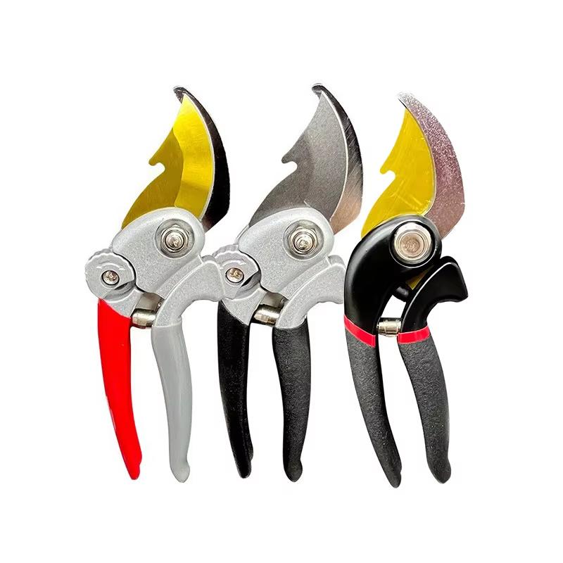 Factory Outlet DIY Industrial Grade Multi-Functional Right-Handed Lightweight SK85 Steel Bypass Pruning Shears Anti-Slip Grip