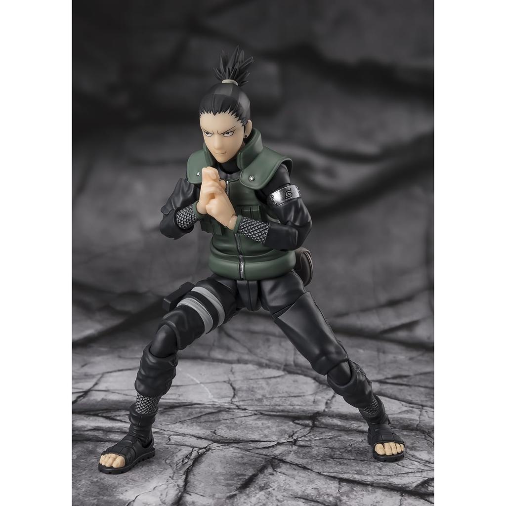 Naruto Shippuden Shikamaru Nara S.H. Figuarts TAMASHII NATIONS 145mm PVC ABS Painted Action Figure