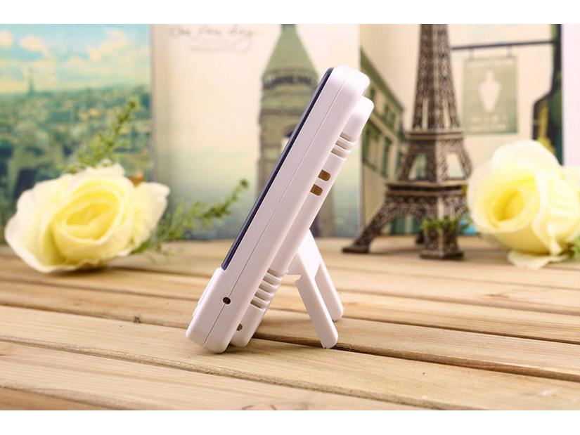 HTC-1 Wall-Mount Digital Thermometer & Alarm Clock with Large Display