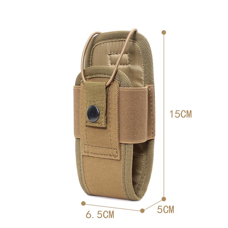 1000D Tactical Molle Radio Walkie Talkie Pouch Waist Bag Holder Pocket Portable Interphone Holster Carry Bag For Hunting Camping