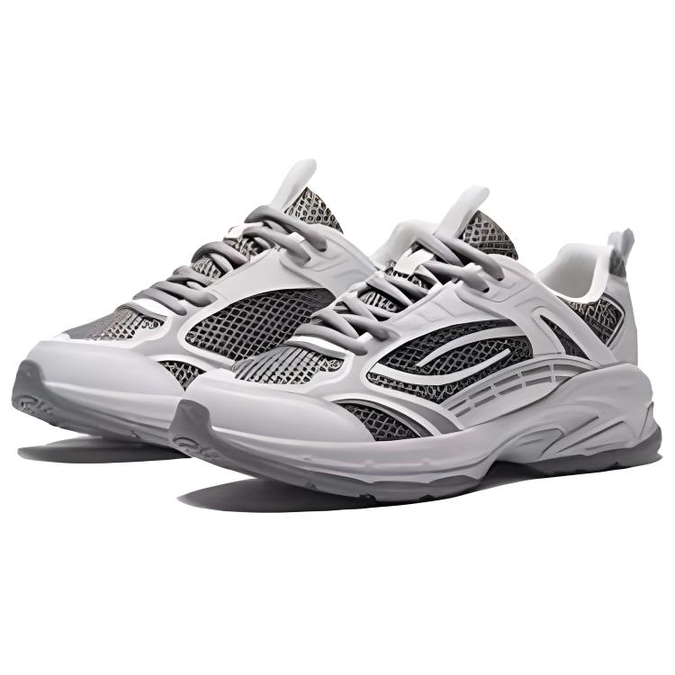 Anta Millennium Ice River Comfortable Non-Slip Low-Top Casual Shoes Women Sneakers Gray 922428813-3