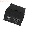 Y4UA Integrated USB AUXiliary Port Adapter for Music Enthusiasts Sound Frequency Connectivity 96120D3500 96120-D3500