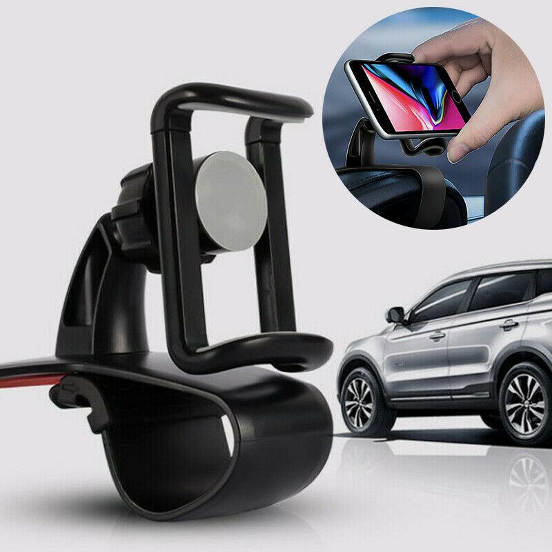 Universal Car Clip Phone Stand Rotatable GPS Dashboard Cell Phone Holder Mount Stand for iPhone Galaxy