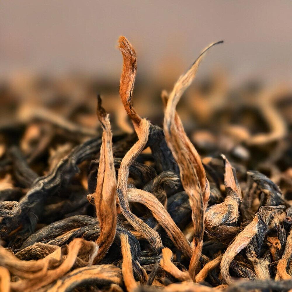 Yunnan Fengqing Dianhong Ancient Tree Black Tea Loose Leaf Mini Can Gift Box