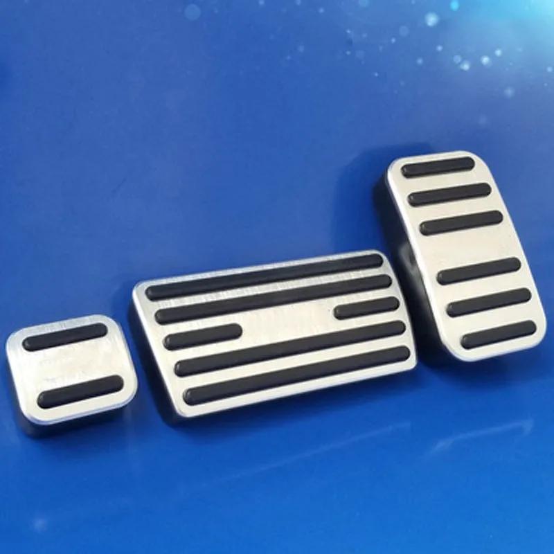 Для HONDA STREAM RN6 Автомобиль Педаль Газа Педаль Тормоза Педаль для Ноги Накладка на Педаль Акселератора Нескользящая Накладка Аксессуары для Интерьера Silver MUGEN