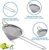 Stainless Steel Conical Strainer for Cocktail Drink Bar Strainers Bartender Bar Tool Fine Mesh Cocktail Ice Strainer