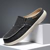 Large size lazy shoes half slippers lightweight summer casual bag head wear-resistant driving shoes