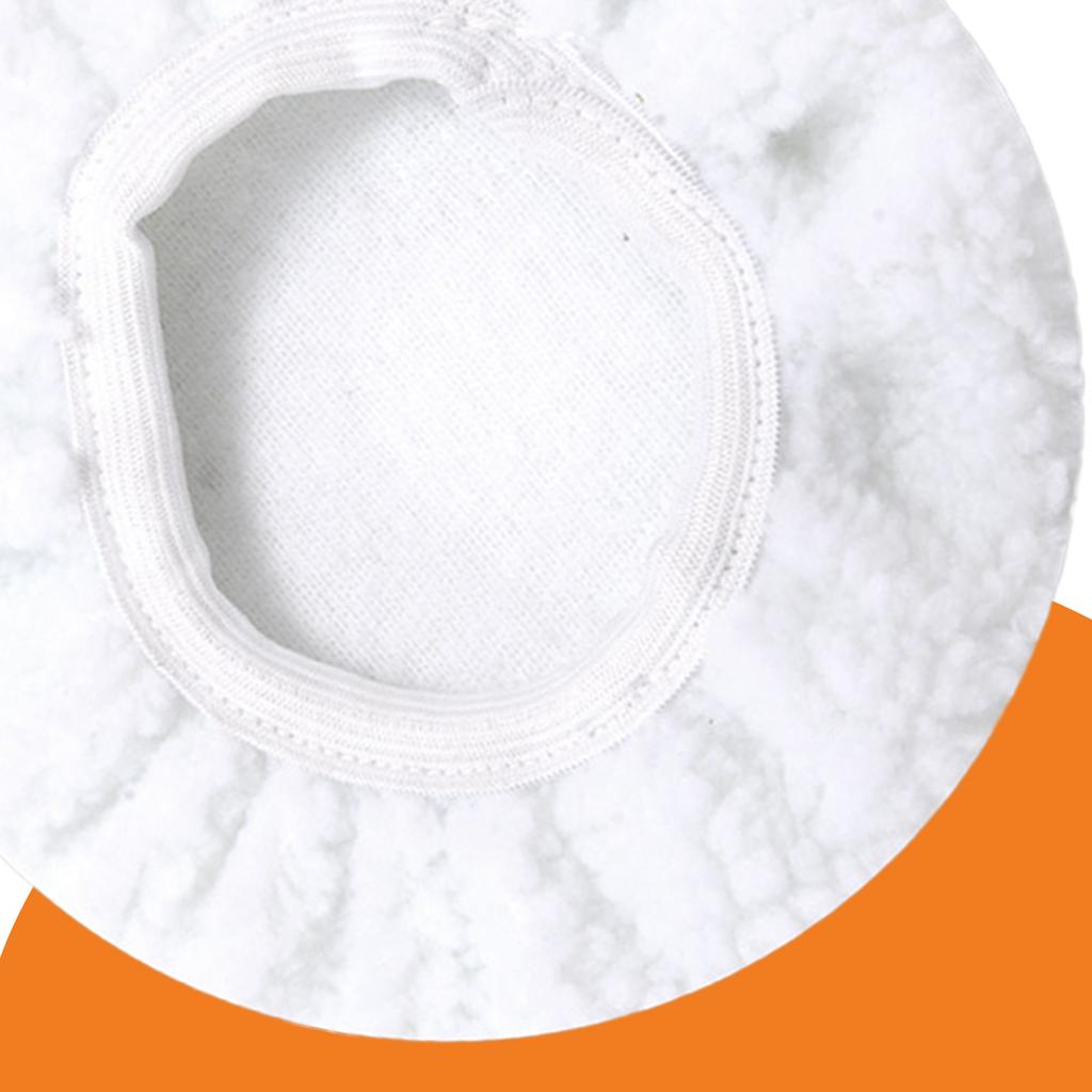 8 Stück Universelle Waschbare Dampfmopp-Pads Für Handdampfreiniger Waschbares Dampfmopp-Pad Mikrofaser-Mopp-Pad