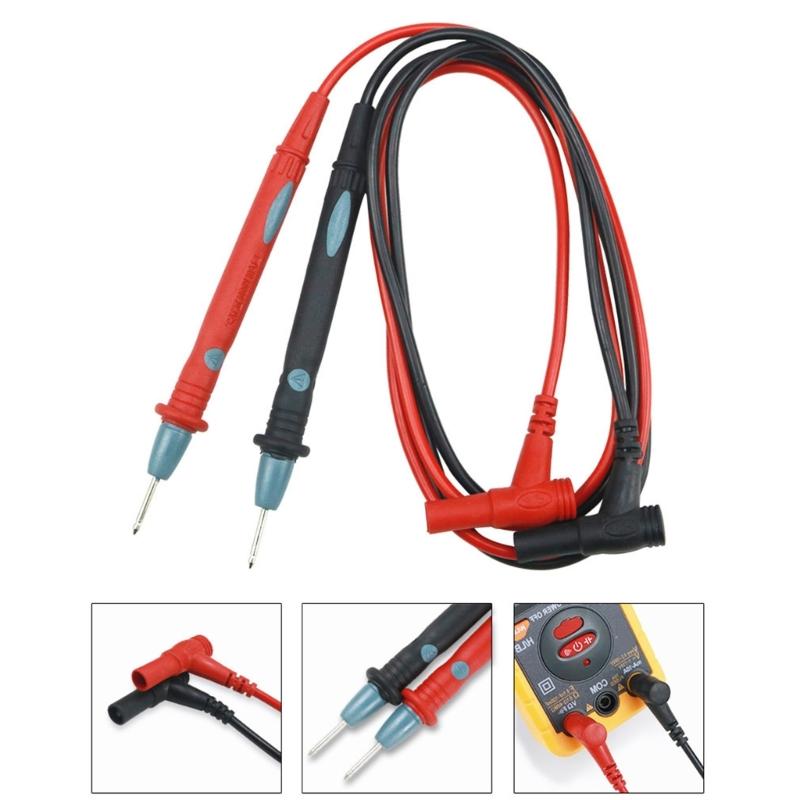 1000V 20A 10A Digital Multimeter Sample Test Leads Pin Needle Tip MultiMeter Tester Leads Probes Wire Pen Cable