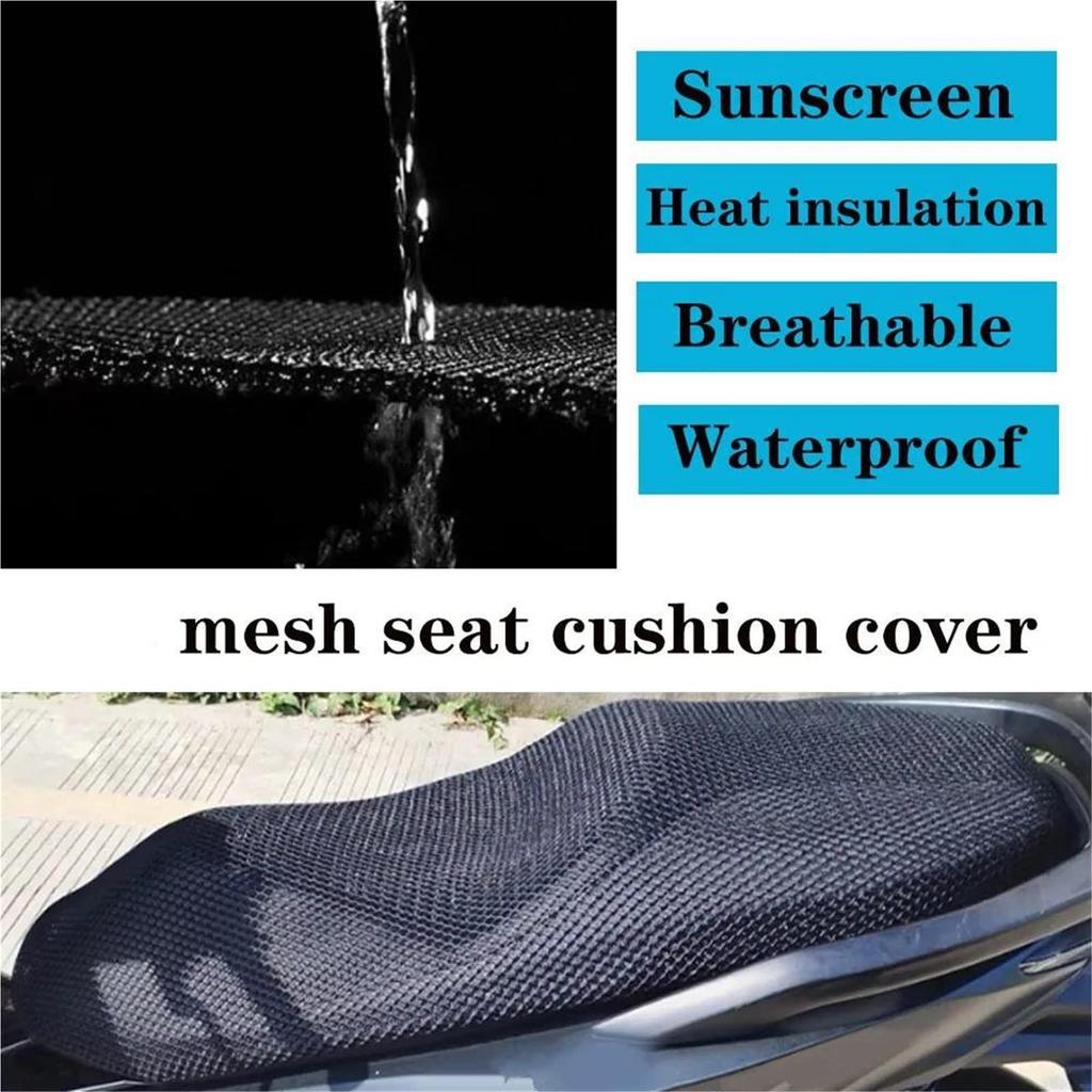 Fit for Yamaha TMAX 560 2022-2024 Waterproof Breathable Mesh Motorcycle Seat Cushion Cover