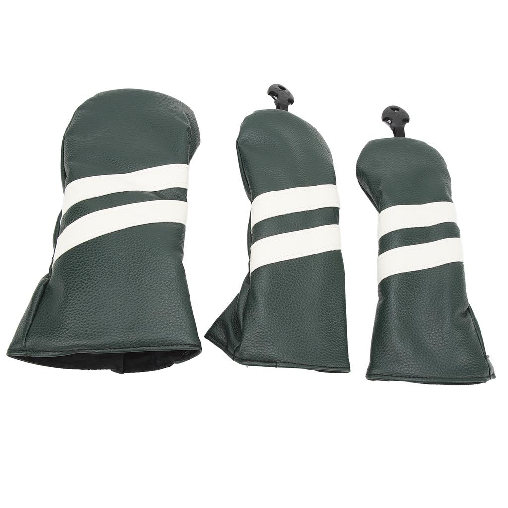 Hdcover PU Driver Hdcover Wood Fairway   Dustproof Rotatable Label      or for Sports Outdoor