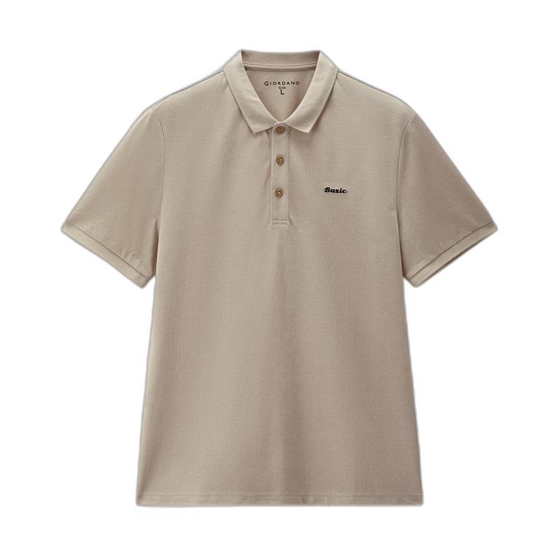 Giordano Men s 2026 Summer Cooling Sun-Proof Embroidered Short Sleeve Polo M
