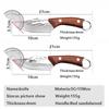 Stainless Steel Kitchen Boning Knife Outdoors Barbecue Fruit Fishing Knife Chef Tools