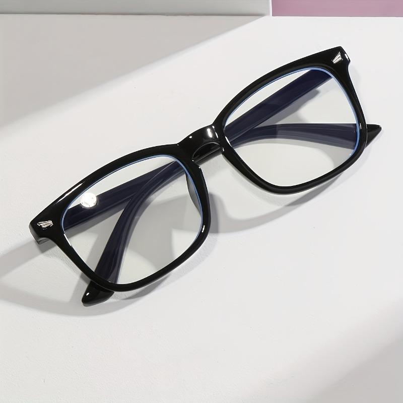 Fashion Anti-Radiation Eyeglasses Transparent Retro Unisex Computer Glasses Anti-Blue Lens Eyewear Casual