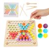 Clip Bead Game Color Recognition ParentChild Interaction Wooden Educational Puzzle Toys