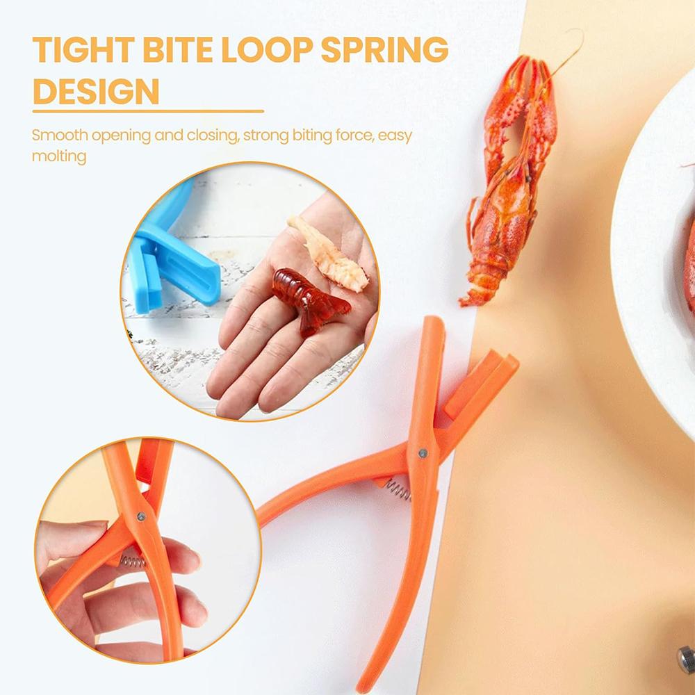 6pcs Crawfish Peeler Tool, Crayfish Shelling Device with Serrated