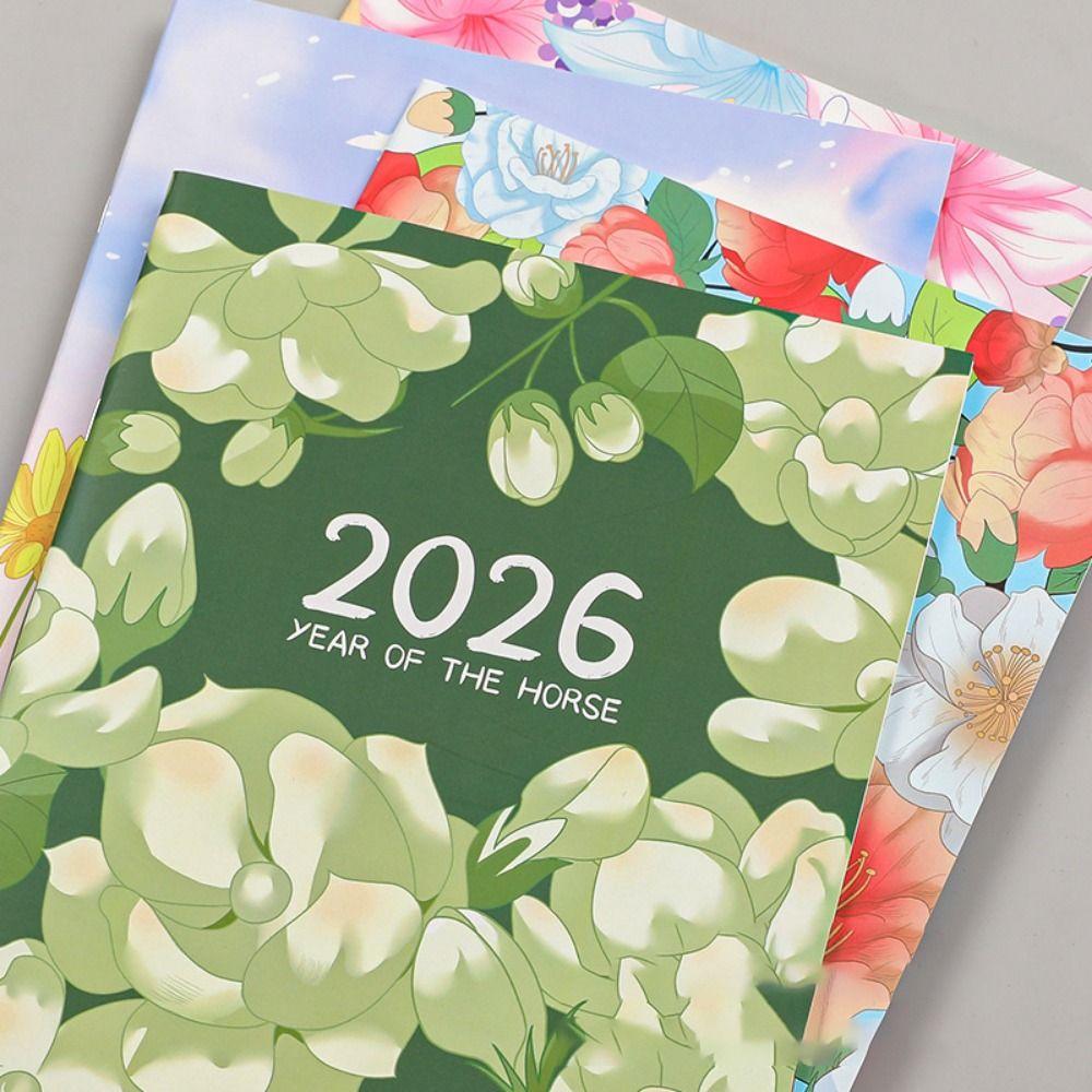 Learning Plan Planner Notebook A4 A5 Agenda Planner Portable 2026 Schedules Notebook  Office