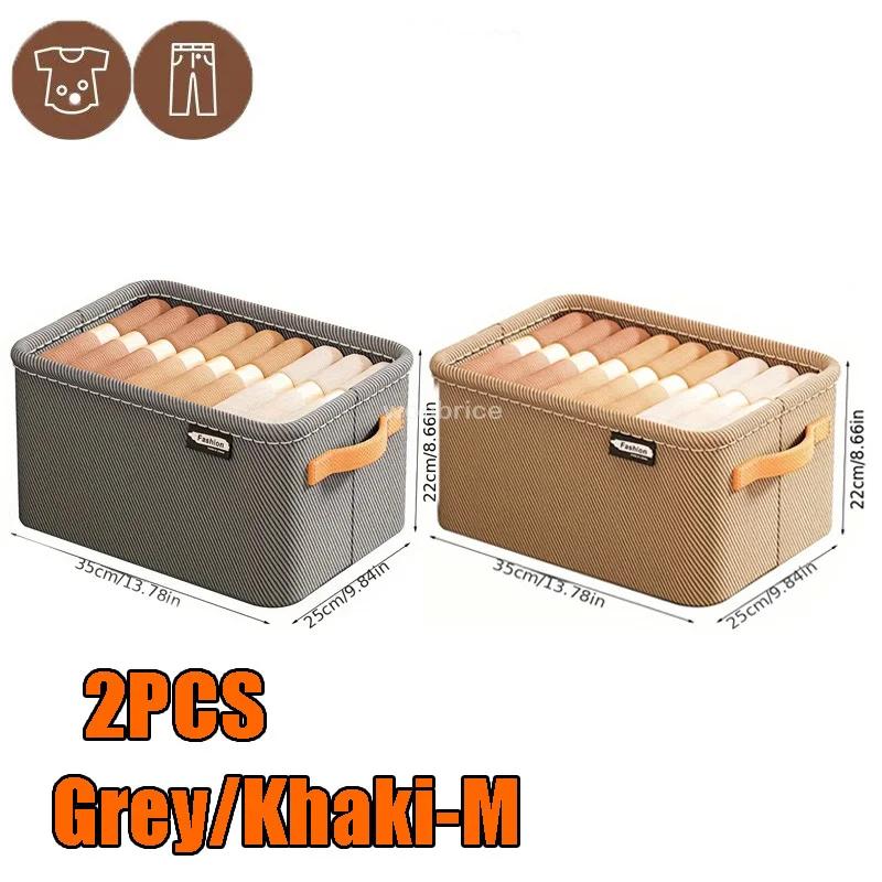 3pcs Clothes Storage Bags Portable Household Clothing Organizer Home Foldable Dust-proof Quilt Storage Container Storage Box