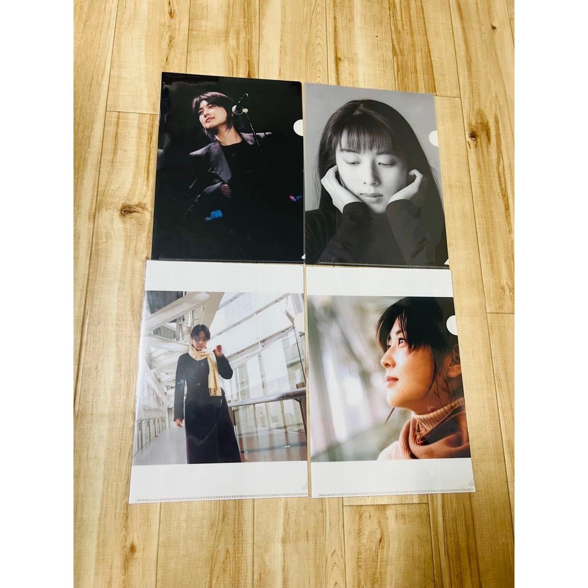 Used [New and unopened] ZARD clear file 4 pieces
