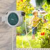 Wall-Mounted Watering Hose Reel 30 m x Ø 15 mm Automatic Retractable Water Hose Reel Automatic Grey