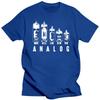 Novelty Cool Analog Vacuum Tubes Funny Electron Valve Lover T Shirts Streetwear Short Sleeve Birthday Gifts Summer Style T-shirt