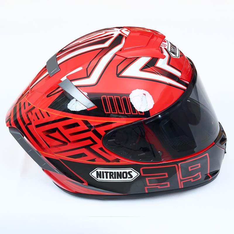 Original Full Face Motorcycle Helmet X14 Red Helmet Riding Motocross Racing Motobike Helmet ECE Approved Women Safety Hat Casque