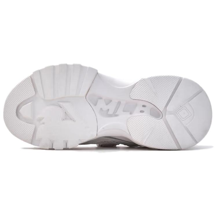 MLB New York Yankees Big Ball Chunky Mary Jane Comfortable Versatile Women Shoes White 3ASDM0153-50WHS