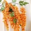 5 Forks Simulated Flower Garland Bright Color Realistic Vines Realistic Wisteria Garland Wedding Bouquet Party Decor