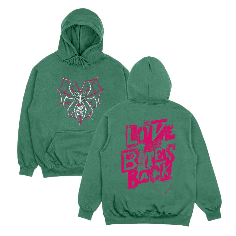 AJ Lee Love Bites Hoodies Vintage High Street Streetwear Women Men Long Sleeve Pullovers Outdoor Sports Y2K Clothing