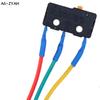 10Pcs/Pack Gas Water Heater Micro Switch Three Wires Small On-off Control Without Splinter 0.24*0.39*0.79inch