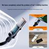 Ice Transparent 120W Fast Charging Braided Cable for Apple & Huawei