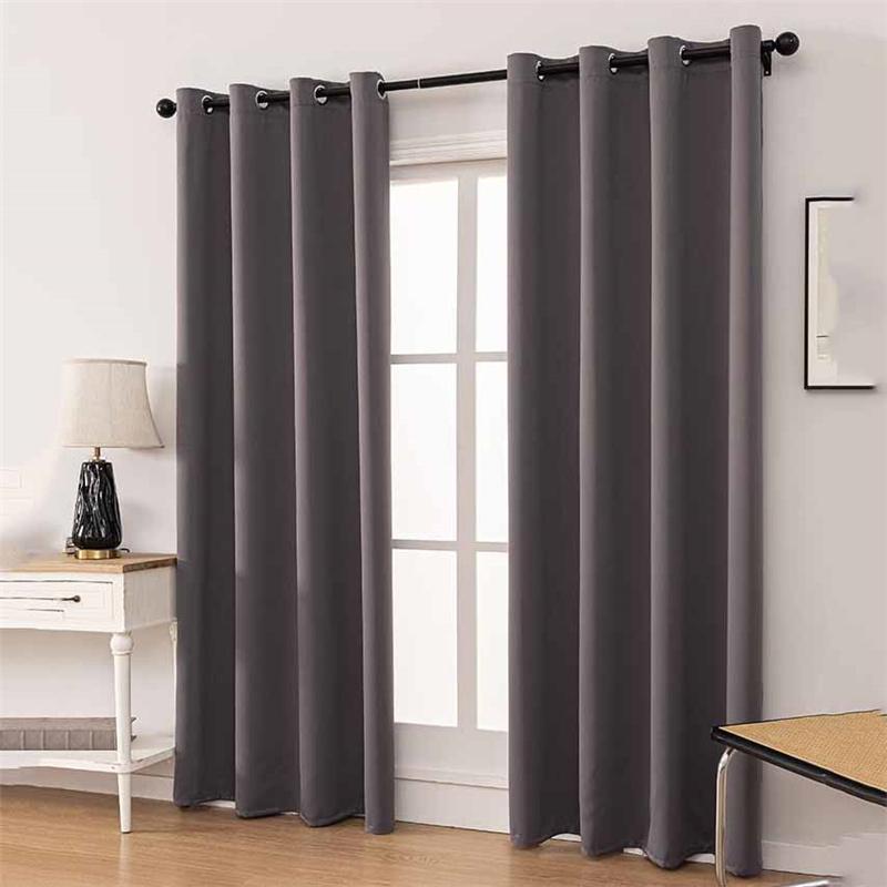 100% Blackout Curtains Sun Blocking Curtains High Density Thermal Insulated Drapes for Bedroom Living Room