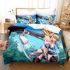 3D Print Anime Queen's Blade Bedding Set Single Twin Full Queen King Size Bed Set Adult Kid Bedroom Duvetcover Set Home Textile