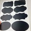 Black Waterproof Erasable Matte Chalkboard Sticker