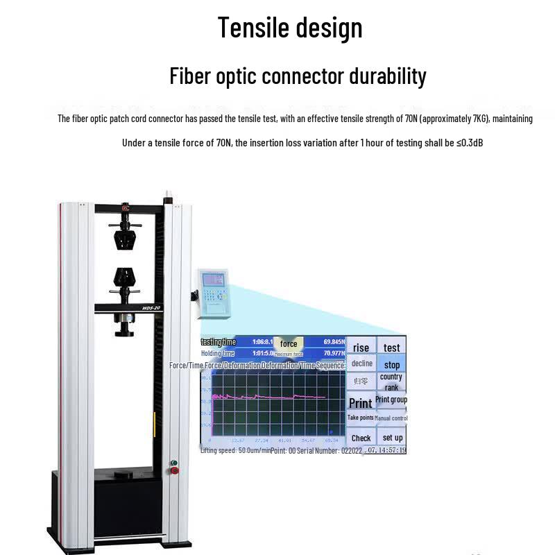 ST-ST Multimode Duplex Fiber Optic Patch Cable