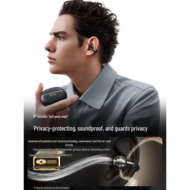 SANAG Z50 Ultra Ear-Clip Bluetooth Earphones