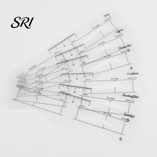 Eyebrow Shaping Tool 1 Set Stencil with Rope Reusable Brow Shaper Drawing Template Tools Card DIY Women Mapping Guide