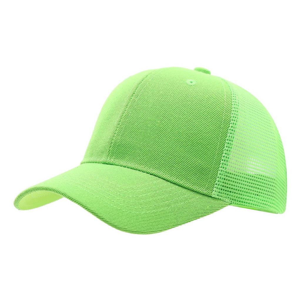 Unisex Summer Breathable Six-Panel Mesh Baseball Cap with Custom Logo for Outdoor Sports